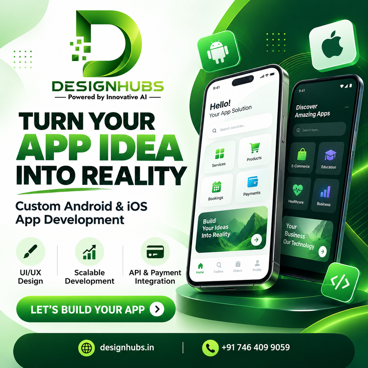 Best Mobile App Development Company in Pitampura, NSP, Shalimar Bagh & Rohini